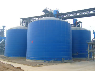 百色水泥钢板库改造